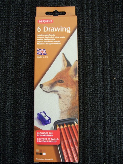 Derwent Tin - 6 Drawing Pencils