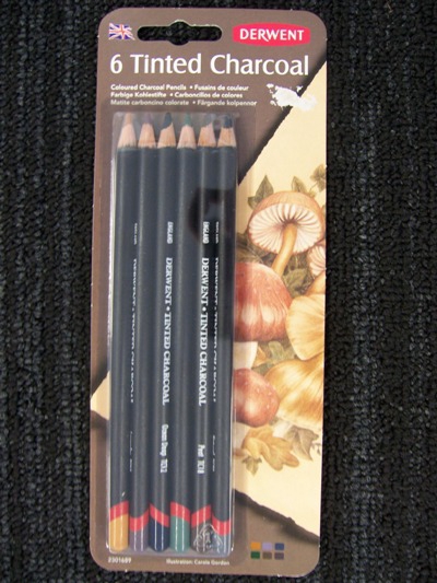 Derwent Tinted Charcoal - Set of 6