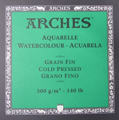 Arches Watercolour Pad Cold pressed Medium