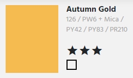 Pearlescent Ink Autumn Gold