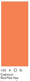WN Cotman Cadmium Red Pale Hue