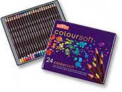 Derwent Coloursoft Pencils - Set of 24