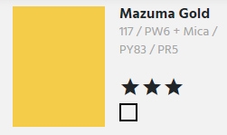 Pearlescent Ink Mazuma Gold