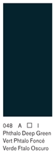 WN Winton Oil Phthalo deep green