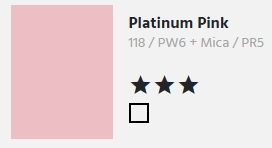 Pearlescent Ink Platinum Pink
