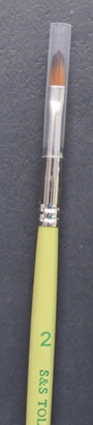 SS Cats Tongue Filbert Brush 2
