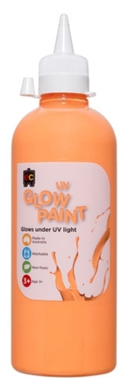 Orange Glow Paint
