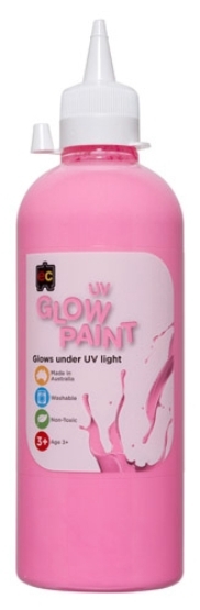 Pink Glow Paint
