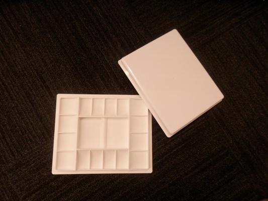 Pallette with Lid and 16 Wells