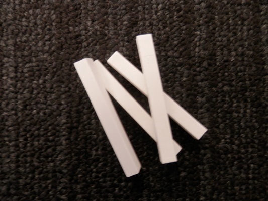 White Charcoal Sticks